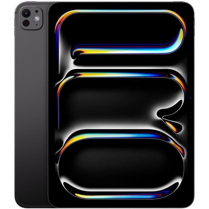 Apple - iPad Pro (2024) - 11 - WiFi + Cellulaire - 2 To - Noir sidÈral