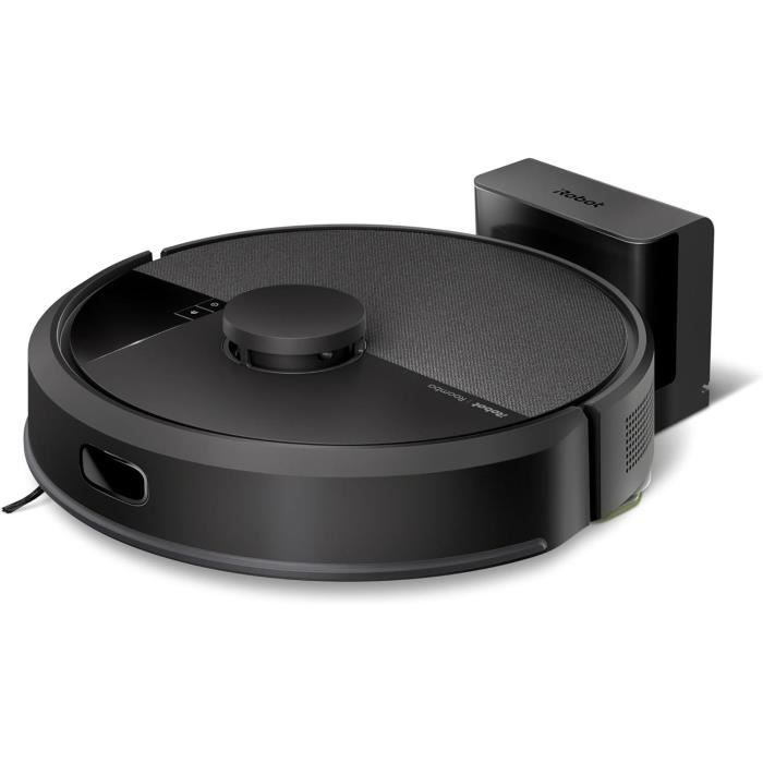 iRobot Roomba 105 Combo - Robot Aspirateur Laveur 2en1 - Puissance d'Aspiration de 7KPa - Navigation LiDAR - Détection des Tapis