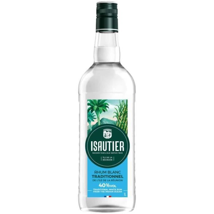 Rhum Blanc 40° 100cl Isautier