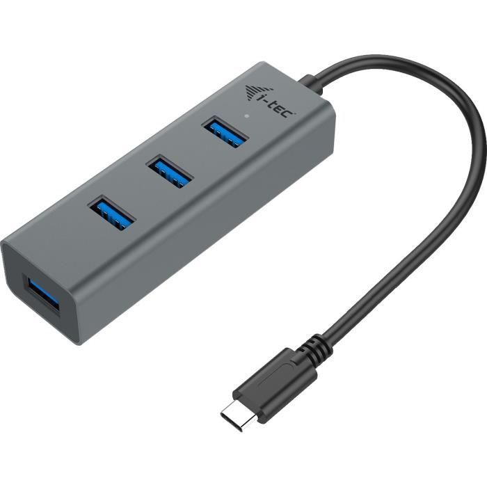 i-tec - USB-C MÈtal 4-Port USB HUB