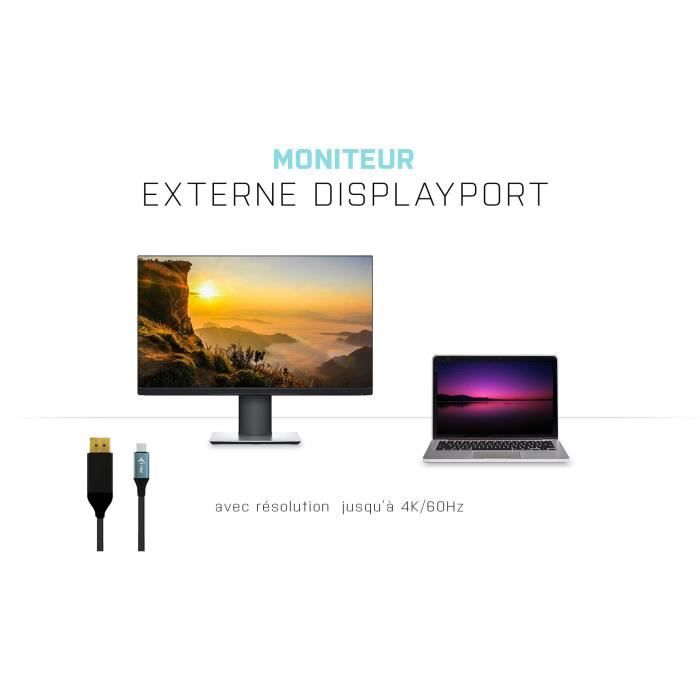 i-tec - USB-C a DisplayPort C‚ble 4K/60Hz