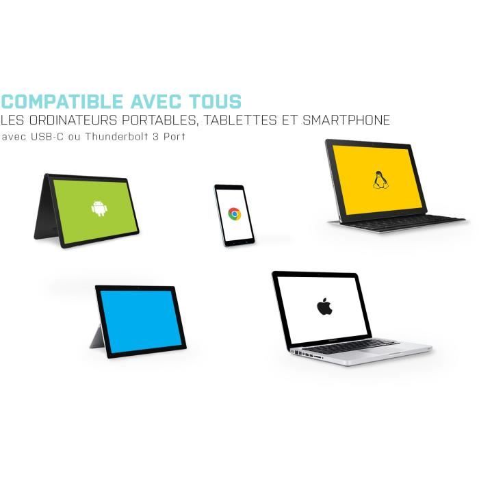 i-tec - USB-C a DisplayPort C‚ble 4K/60Hz