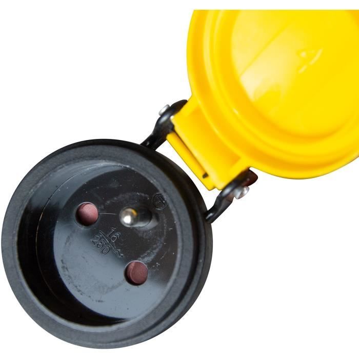 Allonge électrique - I-Watts - I-RAJ3G15-50M - 50 m - 3G1.5 - IP20