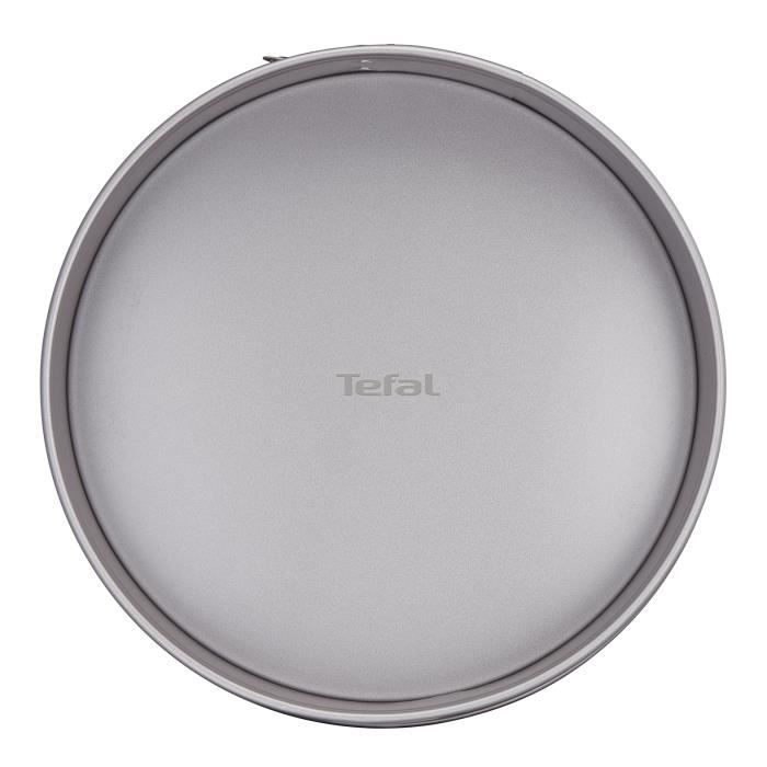 TEFAL Moule a charniere Delibake en acier - ÿ 17 cm - Rouge et gris