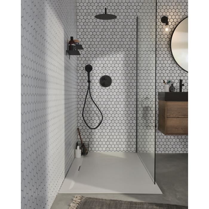 Receveur de douche Flight Pure 100x80 antidérapant - JACOB DELAFON