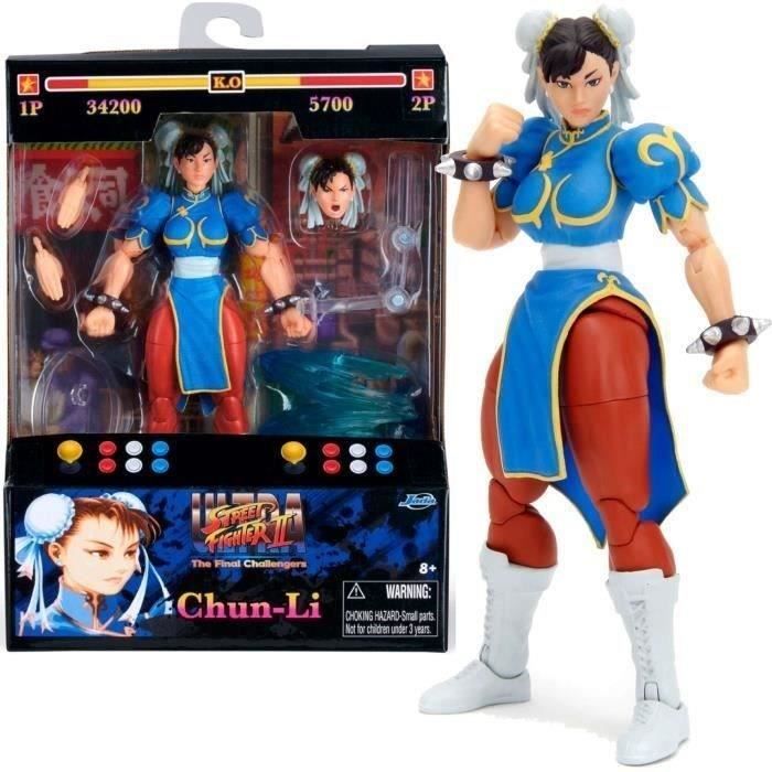 JADA SF FIG ARTICULEE 15CM+ACCS CHUN-LIdes 8 ans