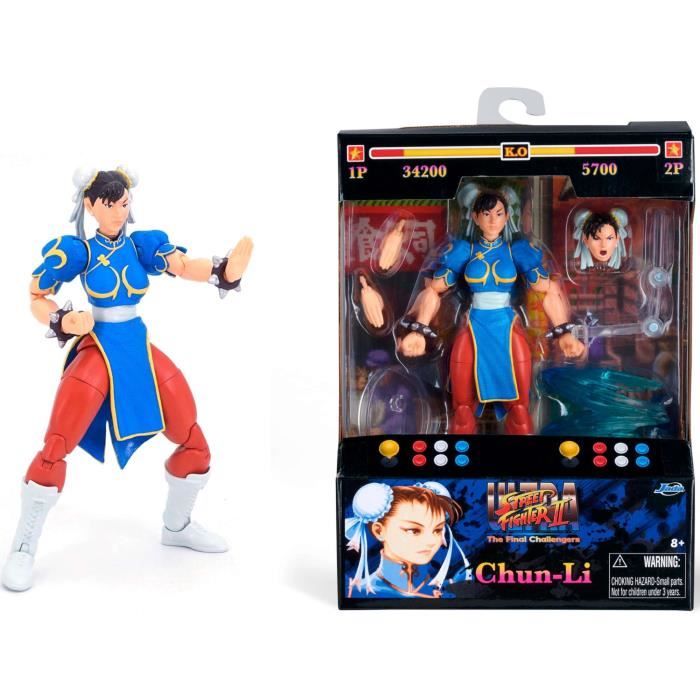 JADA SF FIG ARTICULEE 15CM+ACCS CHUN-LIdes 8 ans