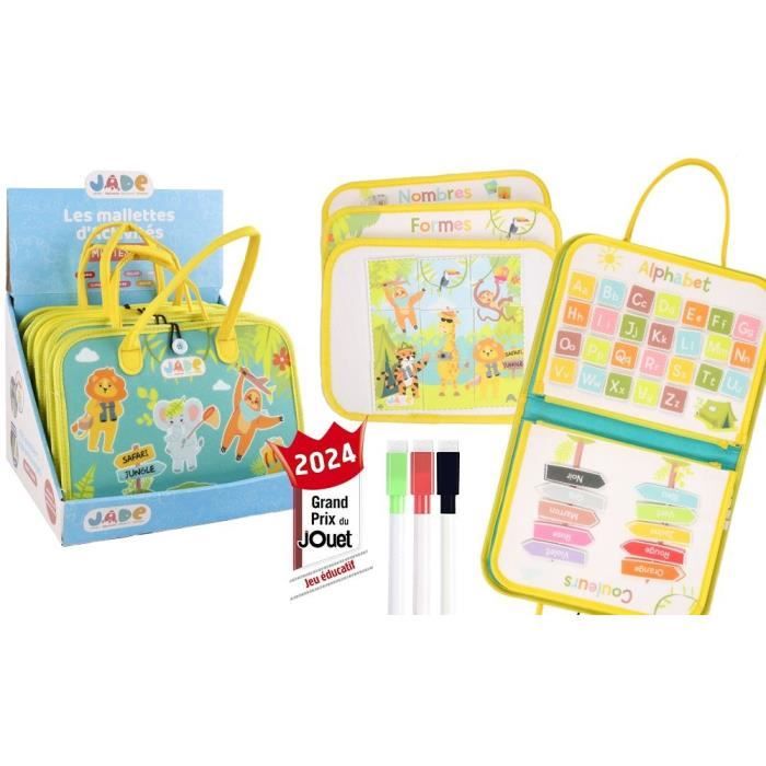 Pochette d'Activitées - Montessori - JADE - Jeu Educatif - Voyage - Sensoriel - Jeu Pour Enfant - Design Français