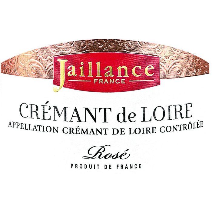 Crémant de Loire Brut Rosé - Jaillance - 75cl