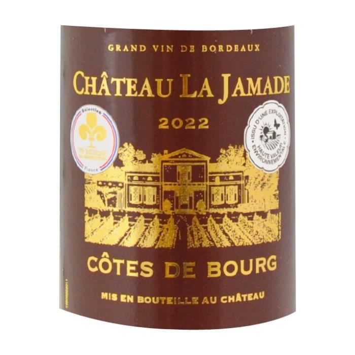 Château La Jamade 2022 Côtes de Bourg - Vin rouge de Bordeaux
