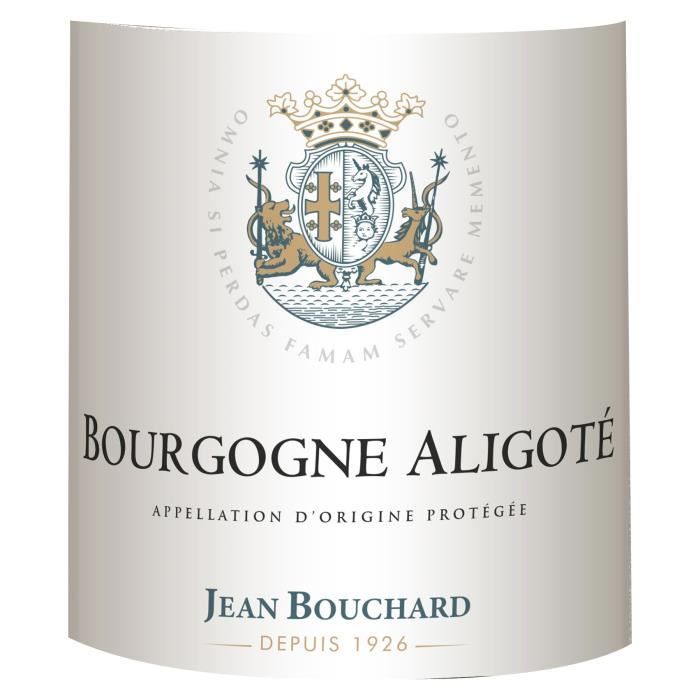 Jean Bouchard 2020 Bourgogne Aligoté - Vin blanc de Bourgogne - 37,5 cl