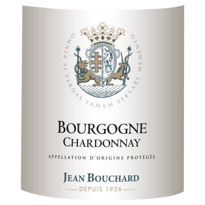 Jean Bouchard 2022 Bourgogne Chardonnay - Vin blanc de Bourgogne - Bio