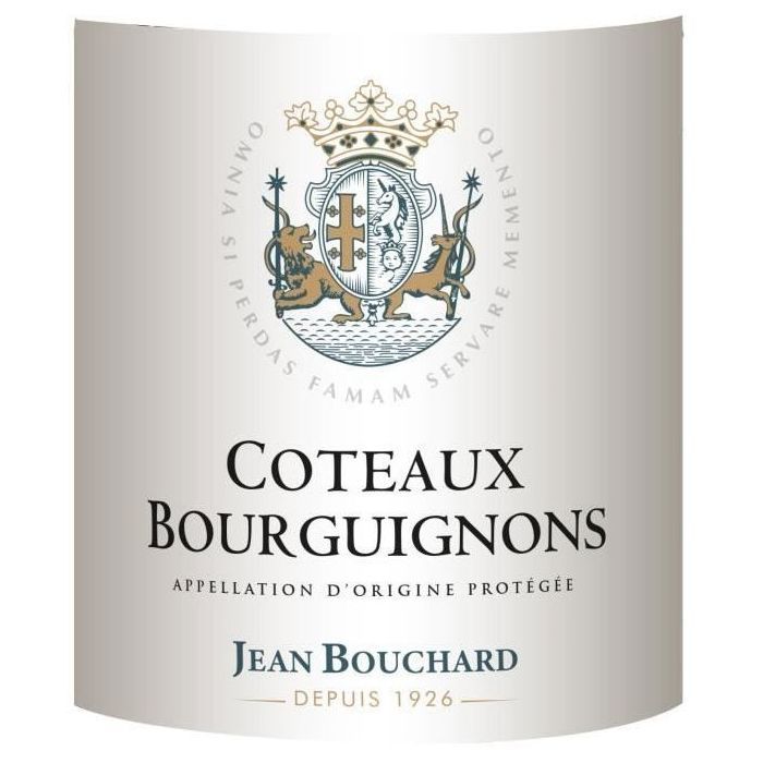 Jean Bouchard 2023 Coteaux Bourguignons - Vin rouge de Bourgogne