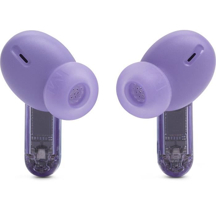 Écouteurs sans fil avec réduction de bruit - JBL - Tune Beam 2 - Ghost Violet