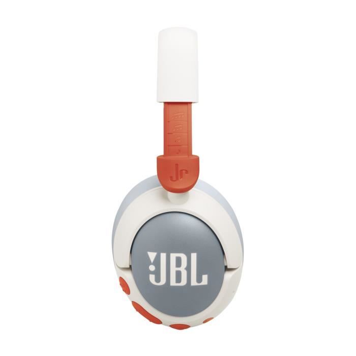 Casque sans fil JBL JR470NC - Bluetooth - Réduction de bruit active - Blanc