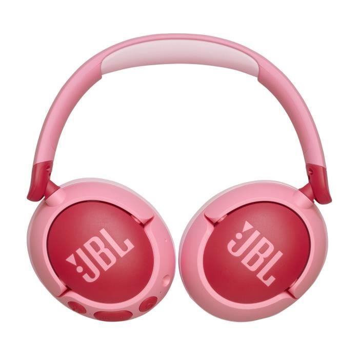 Casque sans fil JBL JR470NC - Bluetooth - Réduction de bruit active - Rose