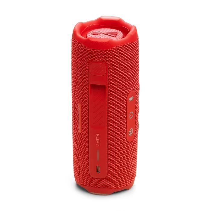 Enceinte portable - JBL Flip 7 - Rouge - Etanche et résistante aux chutes