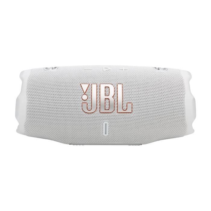 Enceinte portable bluetooth - JBL Charge 6 - Blanc - Etanche et résistante aux chutes