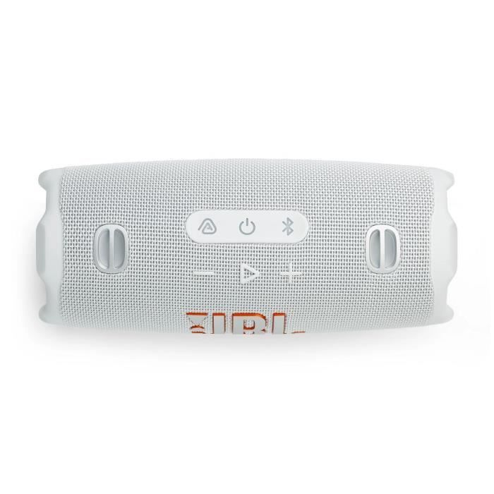 Enceinte portable bluetooth - JBL Charge 6 - Blanc - Etanche et résistante aux chutes