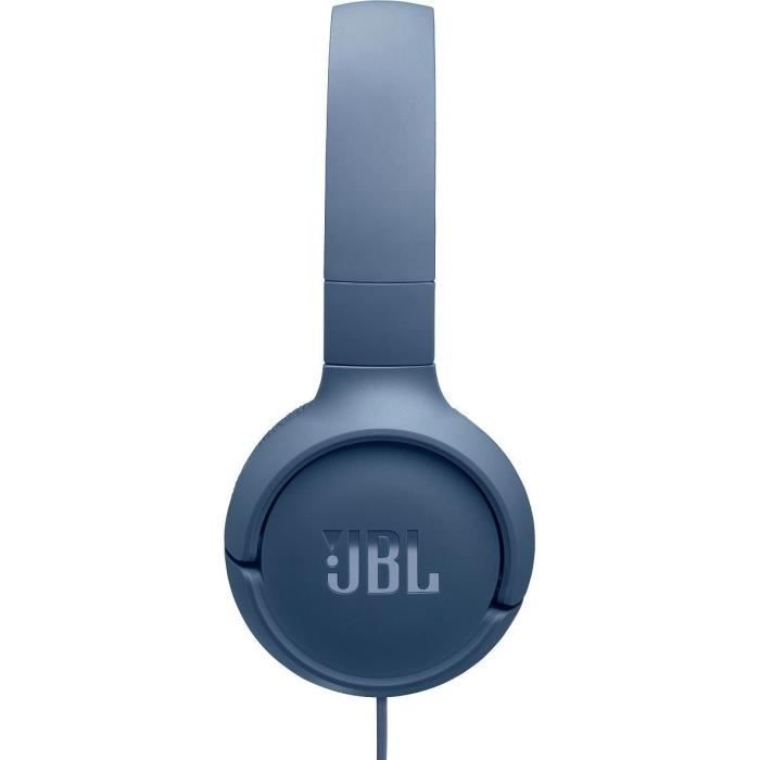 Casque filaire - JBL Tune 520 C - USB-C - Hi-Res audio - Bleu