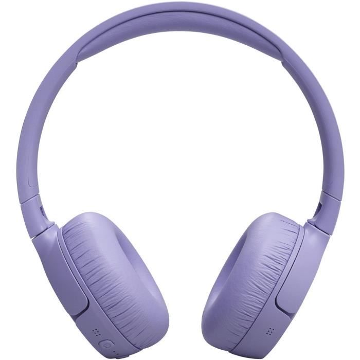 Casque supra-auriculaire sans fil JBL Tune 670NC - Réduction de bruit - Pure Bass - Bluetooth 5.3 - 70h d'autonomie - Violet