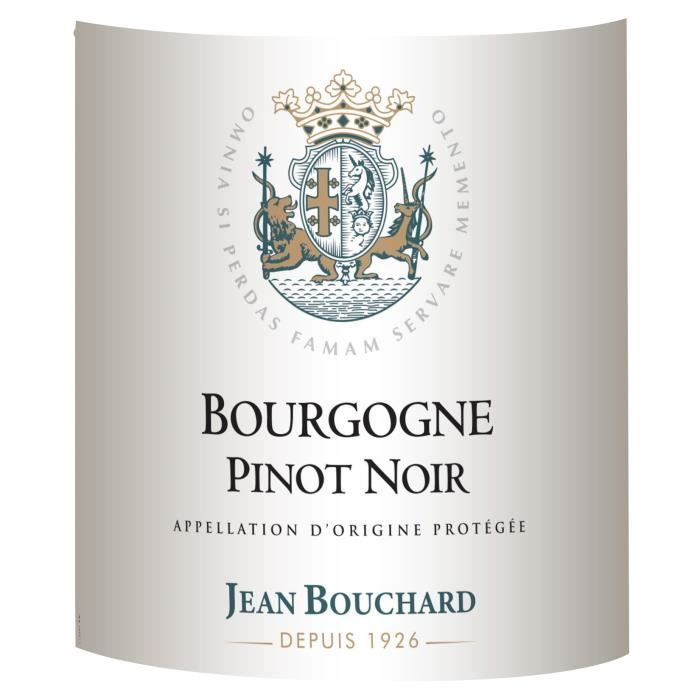 Jean Bouchard Pinot Noir 2019 - Vin rouge de Bourgogne