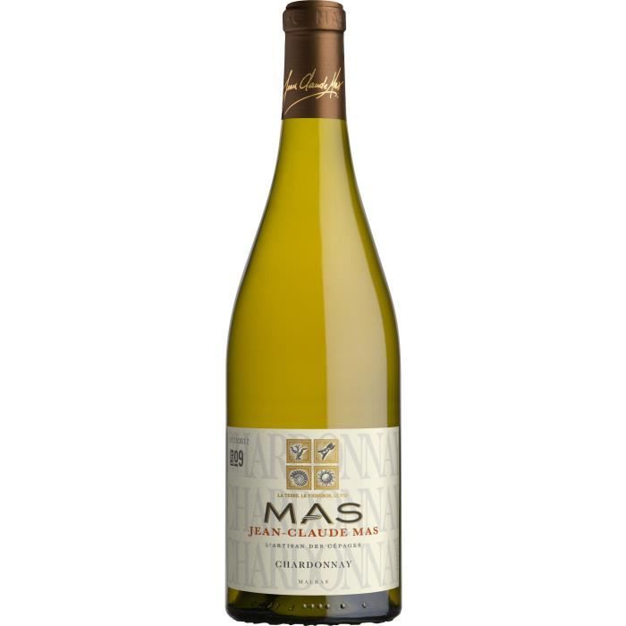 Jean Claude Mas L'Artisan des Cépages 2023 Pays d'Oc Chardonnay - Vin de blanc Languedoc