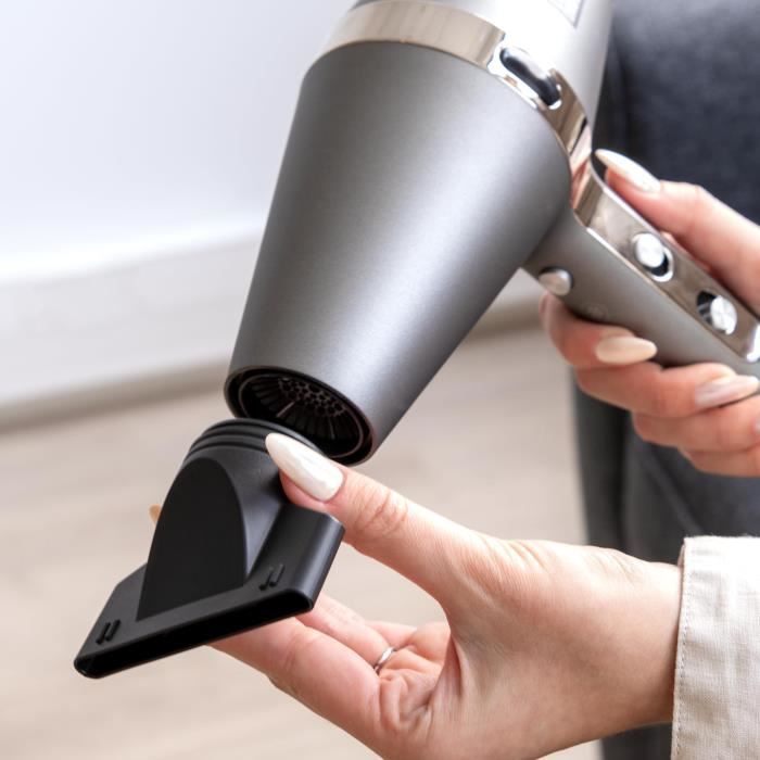 Seche-cheveux Professionnel JEAN LOUIS DAVID - Technologie exclusive Infrarouge - RÈglage 2 vitesses - 3 TempÈratures - Air froid