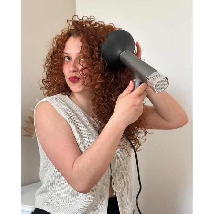 Seche-Cheveux - JEAN LOUIS DAVID - Moteur Nouvelle Génération BLDC - Accessoires Magnétiques - Lissage, Brushing & Boucles Rebondies