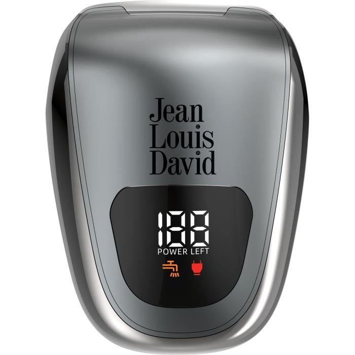 Rasoir Cheveux - JEAN LOUIS DAVID - Entretien Coupes Courtes & Uniformes - Batterie Lithium-Ion - Grande Autonomie