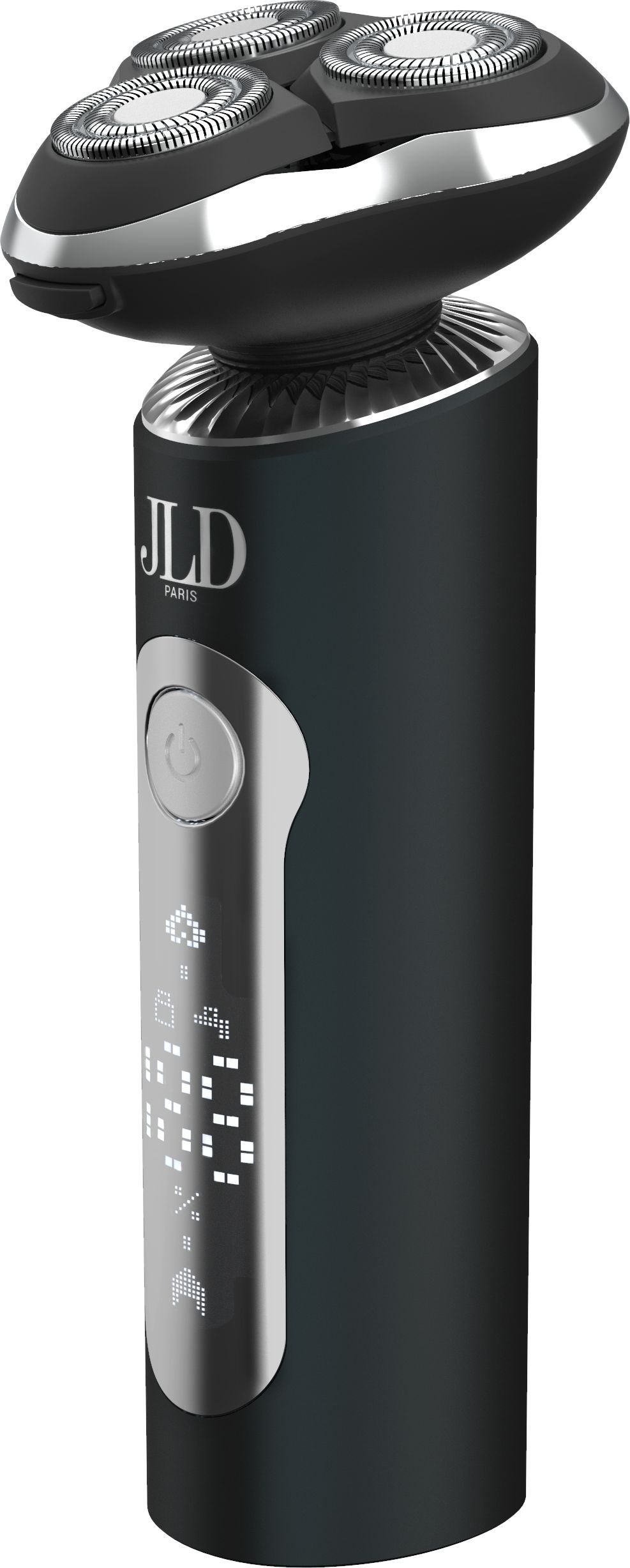 Tondeuse multi-usages - JEAN LOUIS DAVID - KIT GROOMING 4-en-1 - 3 tetes - Ecran digital - Noir