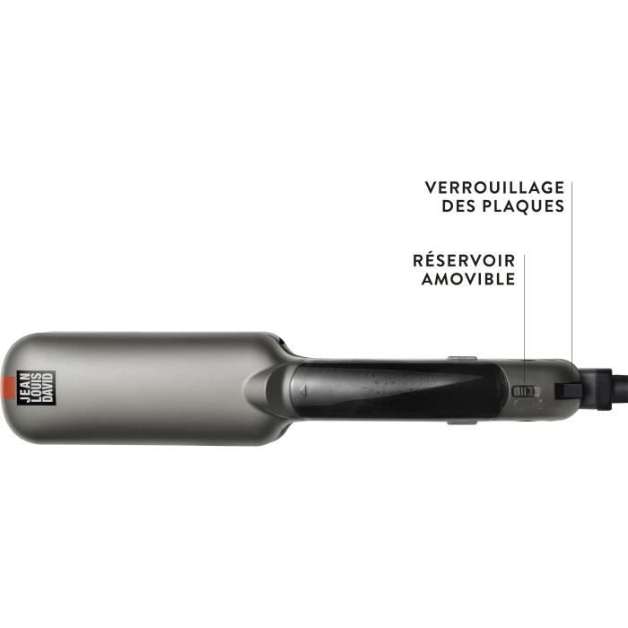 Lisseur vapeur - JEAN LOUIS DAVID - Steam Protect - RÈservoir intÈgrÈ - Technologie Infrarouge - Lissage intense et longue tenue