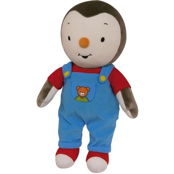 Peluche T'choupi - Jemini - T'choupi +/- 45cm - IntÈrieur - Bleu - GarÁon et Fille - 12 mois+