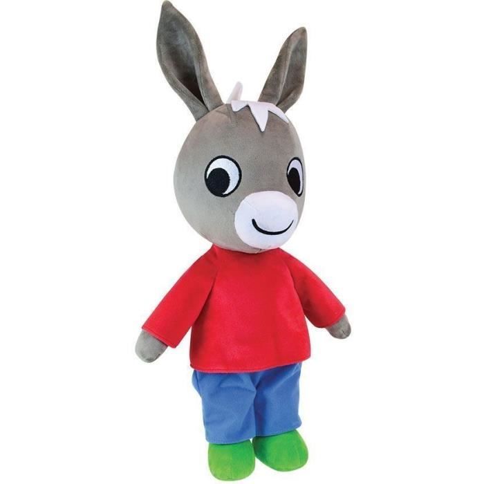 Peluche TROTRO - JEMINI - +/- 61 cm - Mixte - Rouge - BÈbÈ
