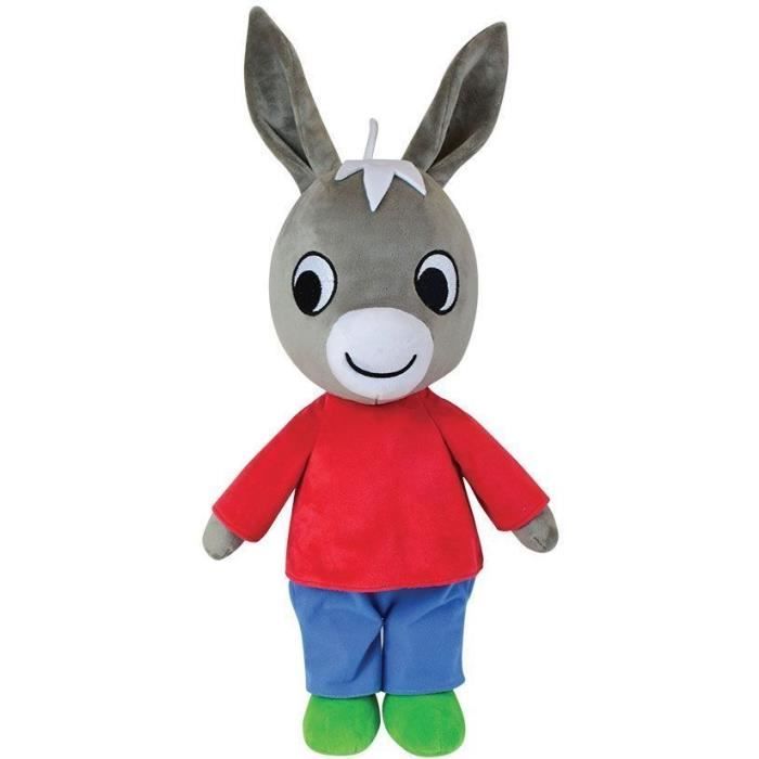 Peluche TROTRO - JEMINI - +/- 61 cm - Mixte - Rouge - BÈbÈ