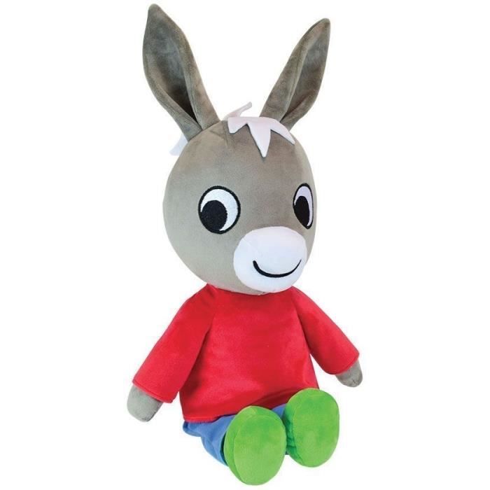 Peluche TROTRO - JEMINI - +/- 61 cm - Mixte - Rouge - BÈbÈ