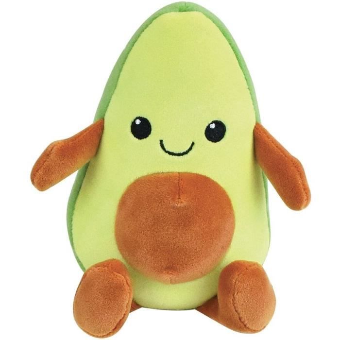 JEMINI Fruity 's cagette de 6 peluches toutes douces fruits et légumes +/- 17 cm