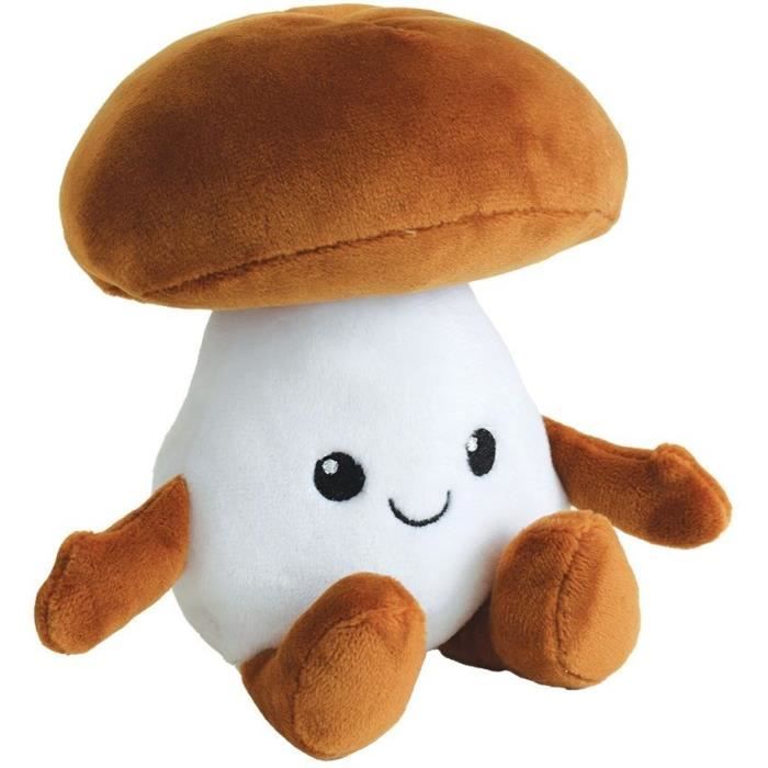 JEMINI Fruity 's cagette de 6 peluches toutes douces fruits et légumes +/- 17 cm