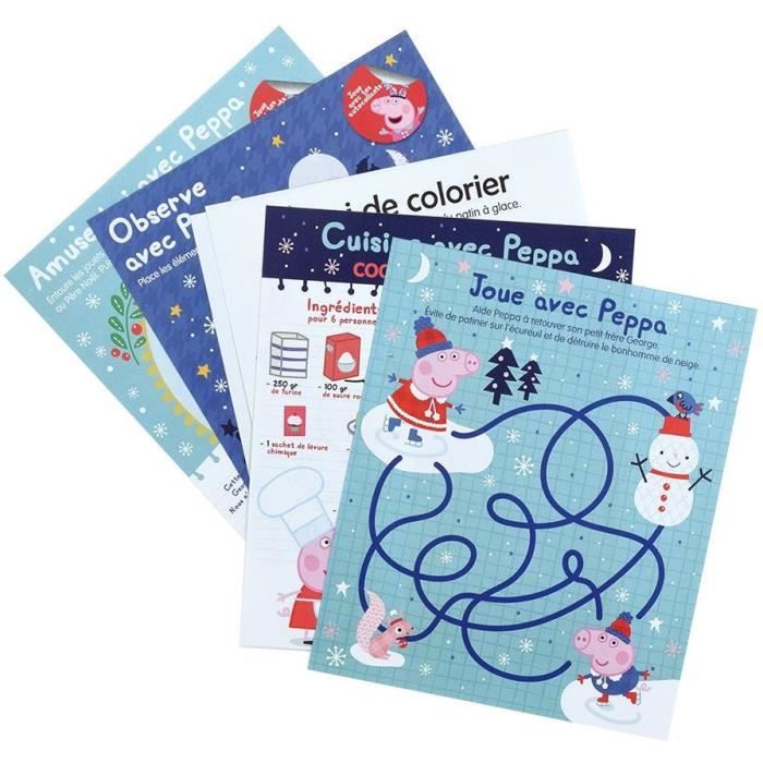 Calendrier de l'avant 36 pieces - Peppa Pig - JEMINI - 36 x 39,5 cm