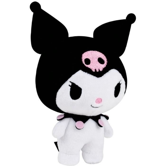 Peluche a collectionner Kuromi - JEMINI - Hello Kitty - Kid'collect +/- 13 cm