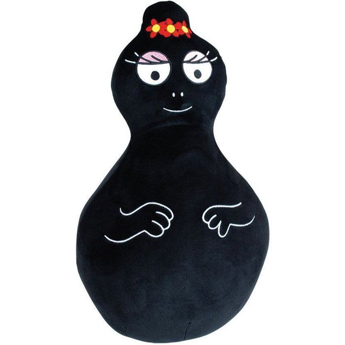 Lot de 2 peluches coussins - BARBAPAPA - JEMINI - Barbapapa et Barbamama - 40 cm