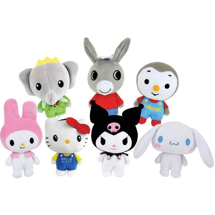 Peluche a collectionner My Melody - JEMINI - HELLO KITTY - Kid'collect +/- 13 cm