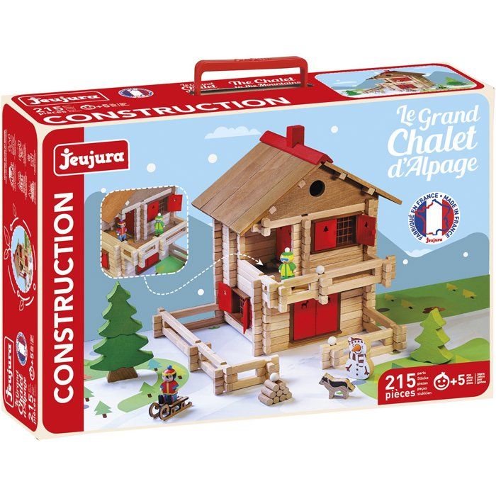 JEUJURA - Construction en bois - Le grand chalet d'alpage - 215 pieces - Des 5 ans