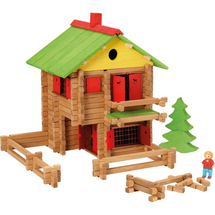 JEUJURA - Construction en bois - Mon chalet en bois - 225 pieces - Des 5 ans