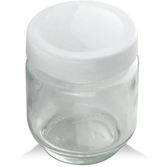 Yaourtiere - JOCCA - 1575 - 6 pots - Bleu et blanc