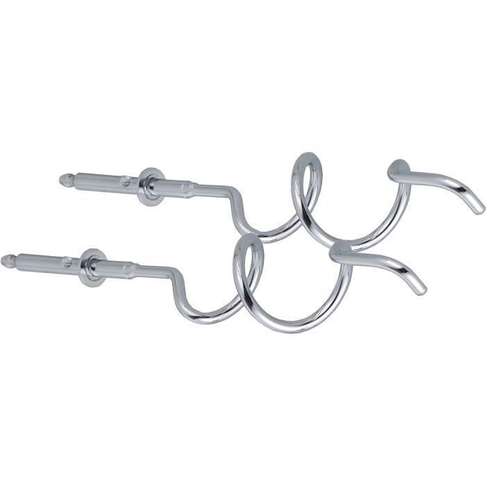 Robot pétrin - JOCCA - Bol en acier inoxydable 3,5 L - 5 vitesses - Noir et gris