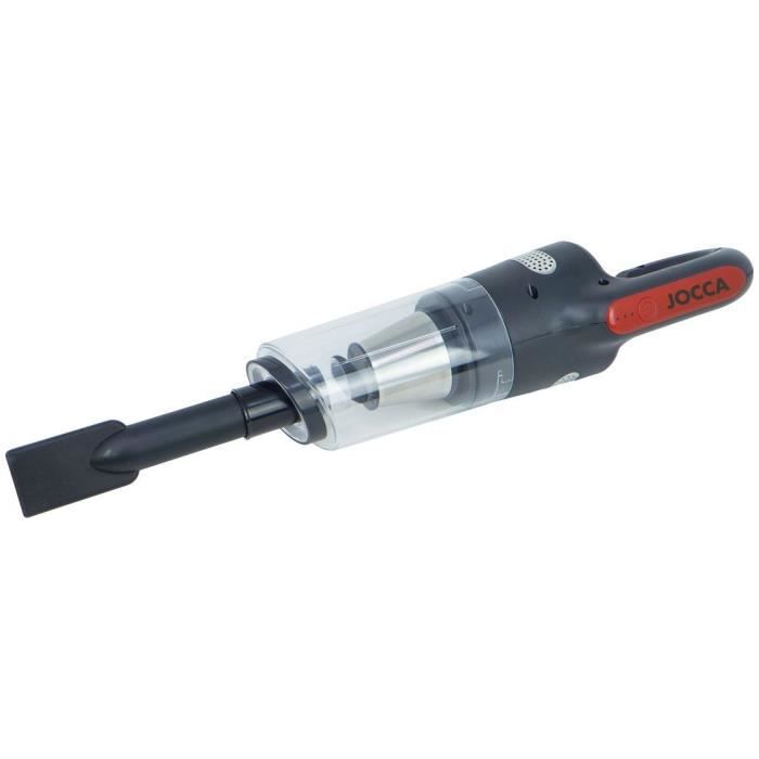 Aspirateur auto rechargeable - JOCCA - Sans fil - 7500 Pa - 18 min - 0,5 L - Noir / Rouge