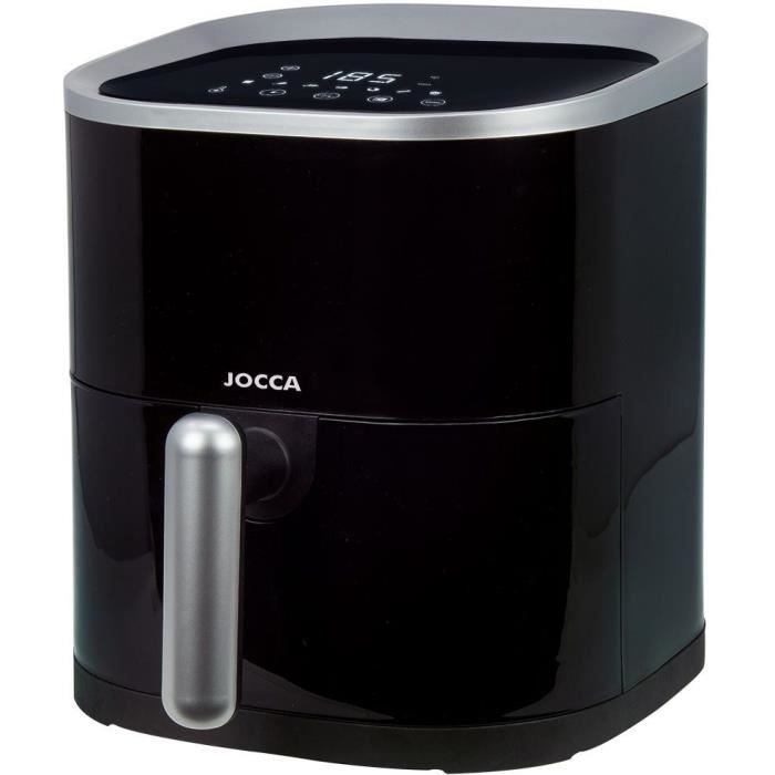 Friteuse sans huile - JOCCA - 2219p - 4L - 1400 W - Numérique - 26 x 35 x 29 cm - Noir
