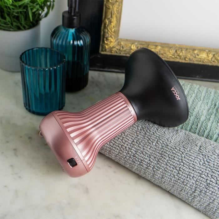 Diffuseur seche cheveux - JOCCA - 2353 - 3 vitesses et températures - Technologie ionique anti-frisottis - 800 W