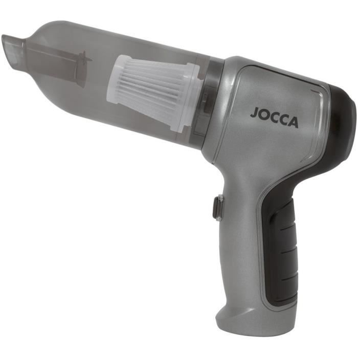 Aspirateur de voiture - JOCCA - 2000 mAH - 2 vitesses - Gris